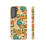 Mango Flowers-Phone Case-Samsung Galaxy S21 FE-Matte-Movvy