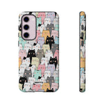 Cat Lady-Phone Case-Samsung Galaxy S23 Plus-Glossy-Movvy