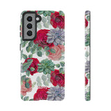 Succulent Roses-Phone Case-Samsung Galaxy S21-Glossy-Movvy