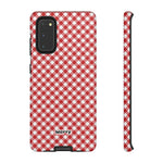 Gingham-Phone Case-Samsung Galaxy S20-Matte-Movvy