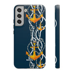 Anchored-Phone Case-Samsung Galaxy S22 Plus-Matte-Movvy