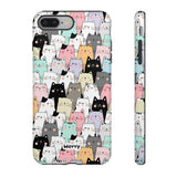 Cat Lady-Phone Case-iPhone 8 Plus-Matte-Movvy