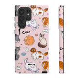 The Cat's Meow-Phone Case-Samsung Galaxy S22 Ultra-Matte-Movvy