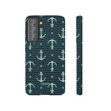 Anchor Hearts-Phone Case-Samsung Galaxy S21 FE-Matte-Movvy