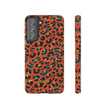 Ruby Leopard-Phone Case-Samsung Galaxy S21 FE-Glossy-Movvy