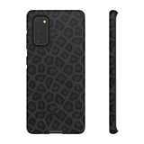 Onyx Leopard-Phone Case-Samsung Galaxy S20-Matte-Movvy