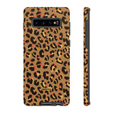 Tanned Leopard-Phone Case-Samsung Galaxy S10 Plus-Glossy-Movvy