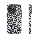 Spotted (Black)-Phone Case-iPhone 15 Pro-Matte-Movvy