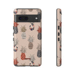 Pineapples in the Wild-Phone Case-Google Pixel 7-Glossy-Movvy