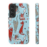 Cats and Lattes-Phone Case-Samsung Galaxy S22-Matte-Movvy