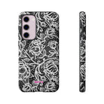 Laced Fleurs-Phone Case-Samsung Galaxy S23 Plus-Glossy-Movvy