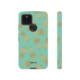 Caribbean Pineapple-Phone Case-Google Pixel 5 5G-Glossy-Movvy