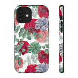 Succulent Roses-Phone Case-iPhone 12-Glossy-Movvy