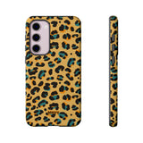 Golden Leopard-Phone Case-Samsung Galaxy S23 Plus-Glossy-Movvy
