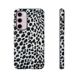 Spotted (Black)-Phone Case-Samsung Galaxy S23 Plus-Glossy-Movvy