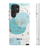 Aries (Ram)-Phone Case-Samsung Galaxy S22 Ultra-Glossy-Movvy