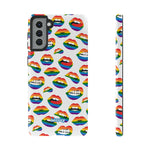 Rainbow Kiss-Phone Case-Samsung Galaxy S21 Plus-Glossy-Movvy