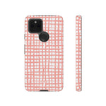 Seaside Plaid-Phone Case-Google Pixel 5 5G-Glossy-Movvy