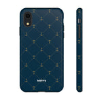 Anchor Quilt-Phone Case-iPhone XR-Glossy-Movvy