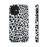 Spotted (Black)-Phone Case-iPhone 12 Mini-Matte-Movvy