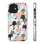Cat Lady-Phone Case-iPhone 12-Matte-Movvy