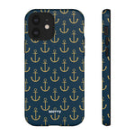 Gold Anchors-Phone Case-iPhone 12-Glossy-Movvy