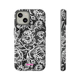 Laced Fleurs-Phone Case-iPhone 14-Glossy-Movvy