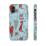 Cats and Lattes-Phone Case-iPhone X-Matte-Movvy