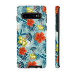Hawaiian Flowers-Phone Case-Samsung Galaxy S10-Matte-Movvy