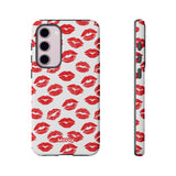 Red Lips-Phone Case-Samsung Galaxy S23 Plus-Matte-Movvy