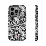 Laced Fleurs-Phone Case-iPhone 14 Pro-Glossy-Movvy