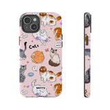The Cat's Meow-Phone Case-iPhone 15 Plus-Glossy-Movvy