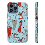 Cats and Lattes-Phone Case-iPhone 13 Pro Max-Glossy-Movvy