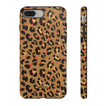 Tanned Leopard-Phone Case-iPhone 8 Plus-Glossy-Movvy