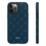 Anchor Quilt-Phone Case-iPhone 12 Pro Max-Matte-Movvy