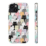 Cat Lady-Phone Case-iPhone 13-Matte-Movvy