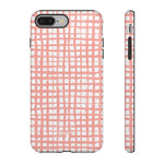 Seaside Plaid-Phone Case-iPhone 8 Plus-Glossy-Movvy