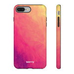 Sunset Brushstrokes-Phone Case-iPhone 8 Plus-Matte-Movvy