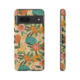 Mango Flowers-Phone Case-Google Pixel 7-Matte-Movvy