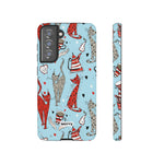 Cats and Lattes-Phone Case-Samsung Galaxy S21 FE-Glossy-Movvy