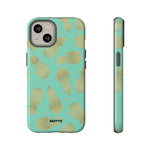 Caribbean Pineapple-Phone Case-iPhone 14-Glossy-Movvy