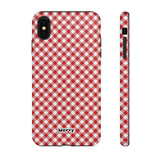 Gingham-Phone Case-iPhone XS MAX-Matte-Movvy