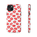 Red Lips-Phone Case-iPhone 14 Plus-Matte-Movvy