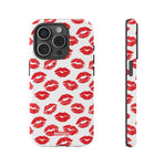 Red Lips-Phone Case-iPhone 15 Pro-Glossy-Movvy