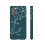 Wheel and Anchor-Phone Case-Samsung Galaxy S20 FE-Matte-Movvy