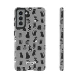 Black Cat-Phone Case-Samsung Galaxy S21-Glossy-Movvy
