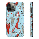 Cats and Lattes-Phone Case-iPhone 12 Pro Max-Glossy-Movvy