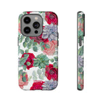 Succulent Roses-Phone Case-iPhone 14 Pro-Glossy-Movvy