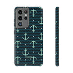 Anchor Hearts-Phone Case-Samsung Galaxy S21 Ultra-Matte-Movvy