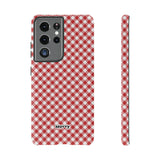 Gingham-Phone Case-Samsung Galaxy S21 Ultra-Matte-Movvy